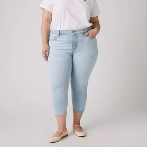 LEVIS- NWT 311 SHAPING SKINNY CAPRI WOMEN'S JEANS SIZE 24W